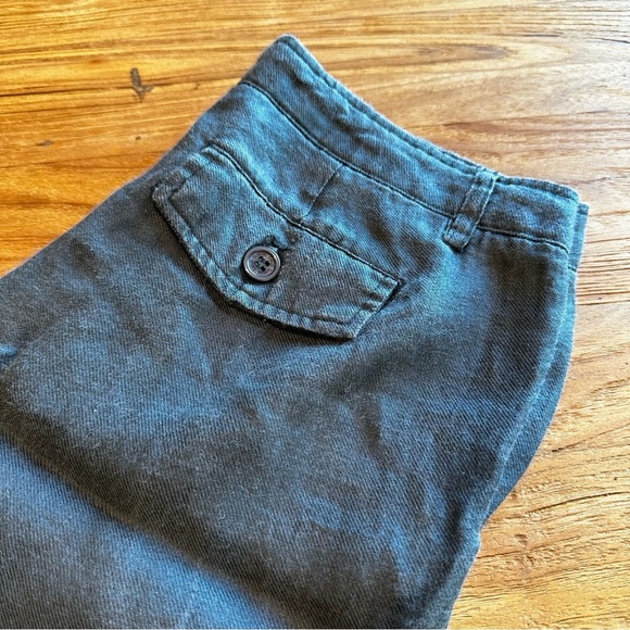 Cielo Classic Women’s Washed Grey Ramie Eco Material Wide Leg Trousers Pants - Picture 10 of 10